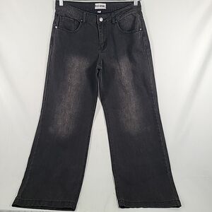Disclosure Jeans Wide Legs Pants Size 13/31 Black